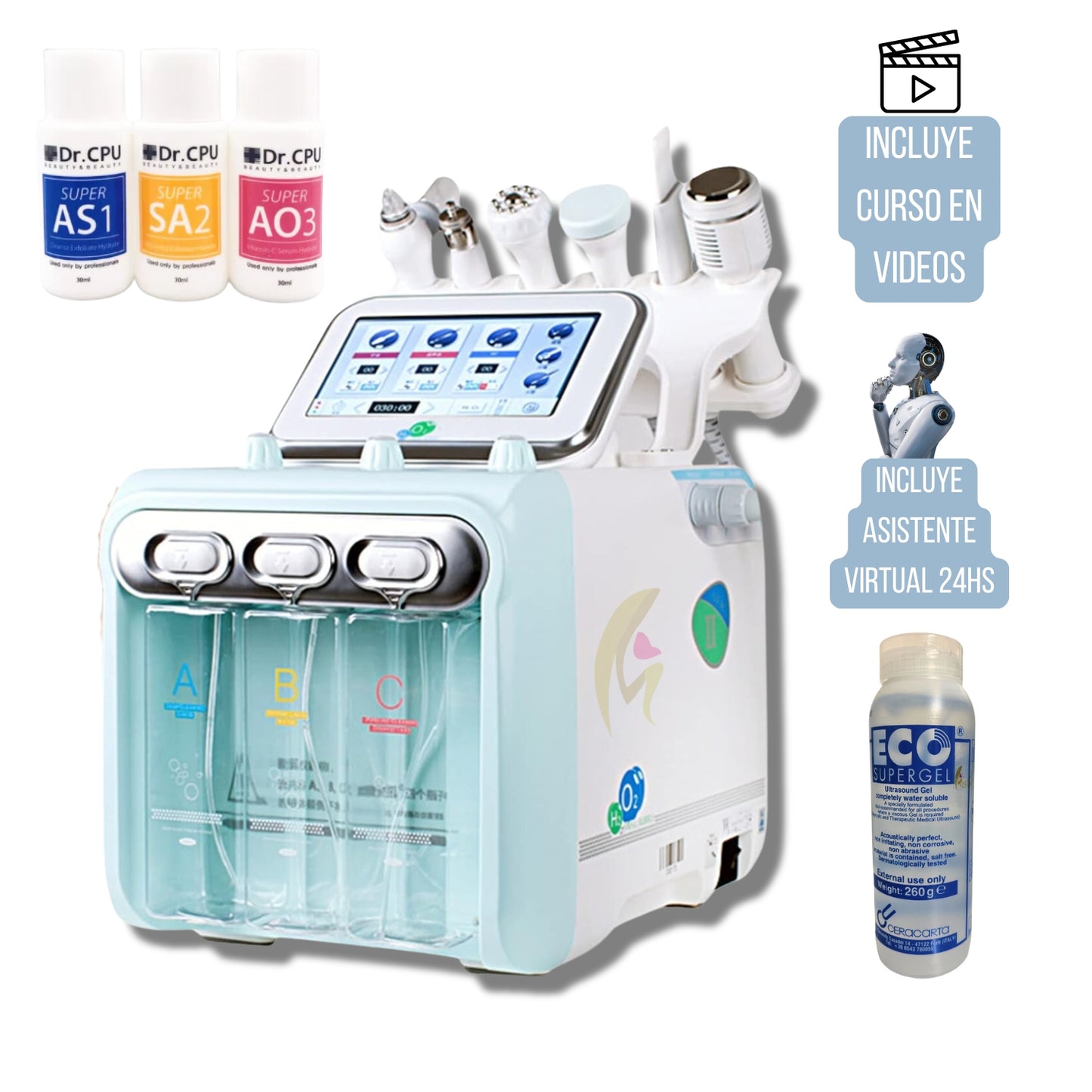 MAQUINA HIDROFACIAL 6 EN 1 MSK 169